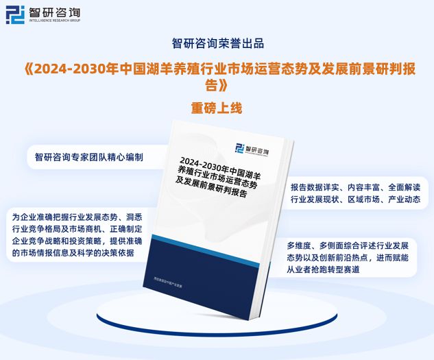 2024年中国湖羊养殖行业未来发展趋势研究报告（智研咨询发布）(图1)